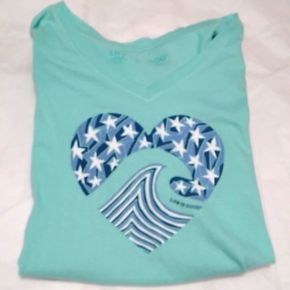 Nwt Life is Good Tshirt (S Petite) - Picture 2 of 6